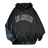 Vohiko Sweatshirts für Damen Froschdruck Pulli Sweatshirts Hoodie Sport Langarm Kapuzenpullover Mode Langarmshirt Tasche Casual Pullover Pulli Sweatjacke Oberteile Hemd Bluse Kordelzug