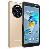 Entsperrtes Smartphone, 5,45-Zoll-HD-Bildschirm, Entsperrtes Handy, Dual-Karten, Dual-Standby, 512 MB + 4 GB, 128 GB-Erweiterung, 1500-mAh-Akku(Gold)
