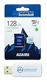 Everything But Stromboli Azaire SDXC-Speicherkarte für Samsung Telefon, 128 GB, kompatibel mit Galaxy A31, A41, M31, A20s, A71 5G U3 UHS-1, Klasse 10, Bundle 1 SD und MicroSD