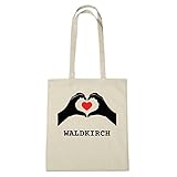 JOllify WALDKIRCH Umwelttasche Jutetasche B1557jute - Farbe: natur: Hände H