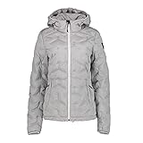 ICEPEAK Winterjacke Dadeville Damen mit Kapuze, Farbe:Grau, Damen Größen:46