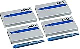 Lamy 1220536 T10 Tintenpatronen-Set, (4 Päckchen, blau)