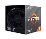 AMD RyzenTM 5 3600XT Prozessor (6 Kerne/12 Threads, 35MB Cache, bis zu 4,5 GHz Max Boost) - mit Wraith Spire C