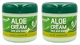 TABAIBA, aloe vera creme Gesichtscreme und Körper Aloe Vera x 2 Einheiten, 600