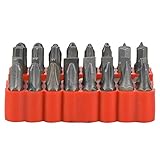 Schraubendreher-Werkzeug-Set, langlebiges Schraubendreher-Bit-Set, Heimwerker-Instrument für Mechaniker-Geräte-Reparatur-Ausrüstung DIY-Zubehör(fest)