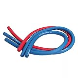 Isolierstärke 7/8mm Isolierschlauch Rohrschale für Rohr 1.8m Dämmung Heizungs Rohr Innendurchmesser 16mm,20mm,25mm,32mm Rot, Blau, Rohrisolierung für Kälte & Klimatechnik