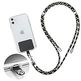 Tmate Handy Schlüsselband - Handykette Universal - Handyband Zum Umhängen - Handy Kette Lang Kurz Lanyard für iPhone 7 8 X XR 11 12 13 Hülle Mit Band Android Case Handyhülle Zubehö