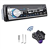 Autoradio Bluetooth, CENXINY Autoradio mit Bluetooth Freisprecheinrichtung, FM/RDS Bluetooth 5.0 Autoradio mit Atenna Adapter, 2 USB/AUX/TF Karte Unterstü