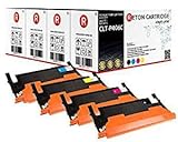 4 Original Reton Toner, kompatibel, nach (ISO-Norm 19798) ersetzt CLT-P406C für Samsung CLP-360 CLP-365 CLP-365W CLX-3300 CLX-3305 CLX-3305FN CLX-3305FW CLX-3305W Xpress C410W Xpress C460FW C460W