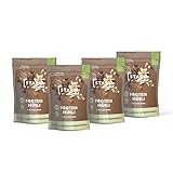 STARK 4x Protein Müsli Mandel Cashew Schokocrunch à 350 g I Veganes Bio Proteinmüsli | Eiweiß Müsli als Frühstück und Fitness Nahrung | 29%