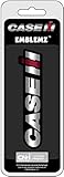 CHROMA 41514 Case IH Spritzgegossenes Emblem Abziehbild Silb