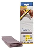 Mirka Abranet Netz Schleifstreifen 80x230mm / Klett Schleifblätter / Korn P180 / 10 Stück / AE175F1018 / zum staubfreien Schleifen von Holz, Spachtel, Lack,