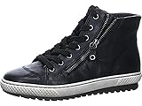 Gabor Damen Schnürstiefeletten, Frauen Stiefeletten,Wechselfußbett,gefüttert,Woman,Lady,Ladies,Boots,Stiefel,Bootee,Booties,schwarz,39 EU / 6 U