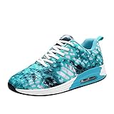 BAOFUBA Herren und Damen Trainer Paare Cool Bunt Laufschuhe Atmungsaktiv Leichte Laufschuhe Outdoor Fitness Laufen Sportschuhe Luftpolster Trainer Freizeitschuhe Bequeme W