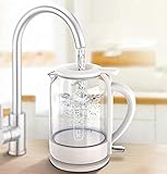 ZYBW 1,5-l-Glas-Wasserkocher,umweltfreundlicher 1800-W-Wasserkocher,mit internem Edelstahldeckel und -Boden,schnelles Kochen,automatische Abschaltung und Trock