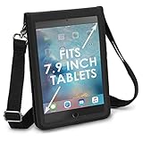 USA Gear 7-Zoll-Tablet-Hülle – Tablet-Hülle mit offener Vorderseite, verstellbarem Schultergurt und stabiler Schutzhülle – Kompatibel mit Samsung Galaxy Tab A, iPad Mini 4/5 und mehr 7-Zoll-Tab