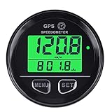 Gps Tacho Motorrad Speed Meter Geschwindigkeitsmesser Wasserdichte Digitale GPS Hintergrundbeleuchtung Geschwindigkeitsmesser Für ATV UTV Motorrad Automobil kraftfahrzeug 60