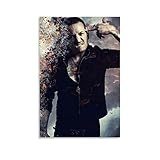 AMINIT Linkin Park Chester Bennington (19) Poster, dekoratives Gemälde, Leinwand, Wandkunst, Wohnzimmer, Poster, Schlafzimmer, Malerei, 30 x 45