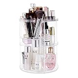 Make Up Beauty Organizer, 360° Drehbar Make Up Kosmetik Organizer, 7 Schichten einstellbar Schmink Aufbewahrung Kosmetikbox für Dresser Schlafzimmer B