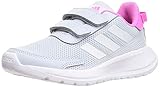 adidas Unisex Tensaur Run Sneaker, Halo Blue Cloud White Screaming Pink, 32 EU