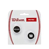 Wilson Vibrationsdämpfer Pro Feel Pro Staff, 2er-Pack, Schwarz/Grau, WR8407101001