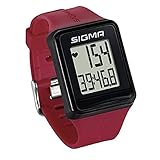 Sigma Sport Pulsuhr iD.GO rouge, Herzfrequenz-Messung, Fitness-Laufuhr, R