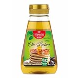 Oh! Lecker zuckerfrei Stevia Sirup Ahorn 265 g| Vegan | veganer Honigersatz| Zuckerersatz| Fettfrei| S