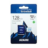 Everything But Stromboli Azaire Micro-SD-Speicherkarte für Samsung Galaxy Telefon, 128 GB, kompatibel mit A10s, A30s, A20s, A71, A01, A11, Geschwindigkeitsklasse 10, U3, UHS-1, Micro-SDXC