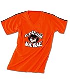 Die Wilden Kerle Kinder Trikot Logo, orange, 140, 3500-022