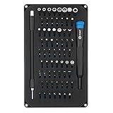 iFixit Mako Precision Bit Set, Bit-Kit mit 64 Bits (4 mm) und Präzisions-Schraubendreher für die Reparatur von Smartphone, Konsole, Laptop & C