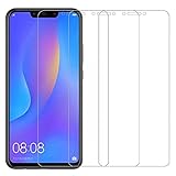 vitesurz 3Pcs Schutzglas, für Huawei nova 3 i i3 nova 3 nova3i Displayschutzfolie gehärtetes Glas auf, für Huawei Nova3 3i nova3i F