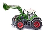 siku 6793, Fendt 933 Vario Traktor mit Frontlader, Grün, Metall/Kunststoff, 1:32, Ferngesteuert, Steuerung mit App via Bluetooth, Ohne F