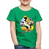 Spreadshirt Yakari Kleiner Donner Kinder Premium T-Shirt, 98-104, Kelly G