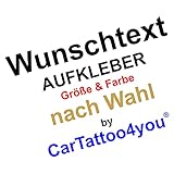 cartattoo4you® AP-02995 | WUNSCHTEXT Aufkleber Text selbst gestalten Autoaufkleber Aufkleber Car Sticker Kleber Namen Buchstaben Schriftzug Spruch Tuning einzeilig