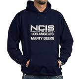 CafePress Kapuzenpullover NCIS LA Marty Deeks, dunkel Gr. XL, navy