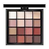 Yuxinkang Lidschatten-Make-up-Palette, 16 Farben Hochpigmentierte Lidschatten-Palette Matte Glitzer-Lidschatten-Set für Geschenk von Freunden der F