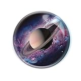 Deluxebase Magnidome - Weltall Planet Kristallglas Kühlschrank Magnet für Kinder. Hervorragende gewölbte Magnete für Wohndekoration und Zubehö