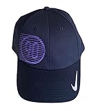 NIKE T90 Swoosh Baseball Cap Fußball Original 2006 Retro Navy Blue Erwachsene One Size Strapback