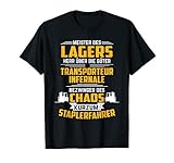 Staplerfahrer Meister Des Lagers Gabelstapler Lagerist T-S