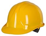 Kerbl 34501 Polyethylen Helm 6 Punkt Aufhängung, gelb
