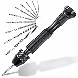 Professionelle Handbohrer-Bits, Mini-Spiralbohrer-Set (0,8–3,0 Mm), Für Resin Art, Epoxidharz, Holz, DIY, Schmuck, Schlüsselanhänger, Anhänger, Montage, Modellbau (1)