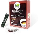 Schlankheitskaffee | Kupah Slim | Natürlicher Instant-Kaffee | 12 Beutel x 3 g, 36g | Garcinia Cambogia | Reduziert den Appetit und hilft beim Abnehmen | Handwerkliche Röstung | Schnellkaffee stick