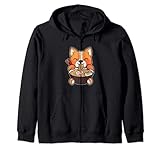 Hunde Anime Girl Japan Japanisch Hundeliebhaber Hündchen Kapuzenjack