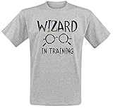 Harry Potter Wizard In Training Männer T-Shirt grau meliert M