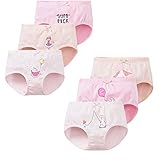 MiSense 6er Pack Mädchen Unterhosen Baumwolle Unterwäsche Maedchen Boxershorts für 2-11 Jahre(9-11 Jahre,611-12XXL)