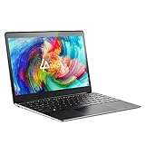 LincPlus 1315E P1 Laptop Full HD 13,3 Zoll Netbook, Intel Celeron N4000 4GB RAM 64GB eMMC lüfterlos kompakter Metall Notebook mit QWERTZ Tastaturlayout Windows 10 S