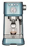 Solis Barista Perfetta Plus 1170 Kaffeemaschine Promopack - Espressomaschine mit Dampf- und Heißwasserfunktion - Siebträger Kaffeemaschine - 16 bar - 1.7L Wassertank – Blau + Zubehö