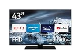 Nokia Smart TV 4300B 43 Zoll (108 cm) Android TV (Full HD, DVB-C/S2/T2, Netflix, Prime Video, Disney+)