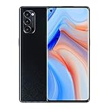 OPPO Reno4 Pro 5G Smartphone, 12 GB + 256 GB, Snapdragon 765G, 6,55 Zoll, 4000 mAh, 48 MP Kamera, freigeschaltet, Android 10, Dual-SIM, Schw