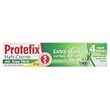Protefix Haft-Creme mit Aloe Vera für Zahnprothesen – Extra-Stark mit Langzeit-Wirkung – 47g C